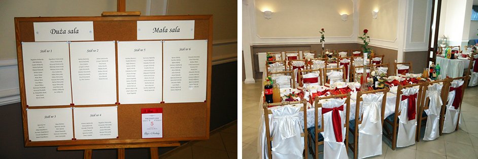 Wesela, imprezy firmowe